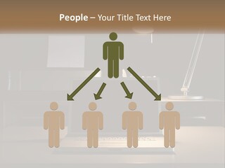 Standing Parent Family PowerPoint Template