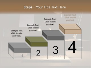 Standing Parent Family PowerPoint Template