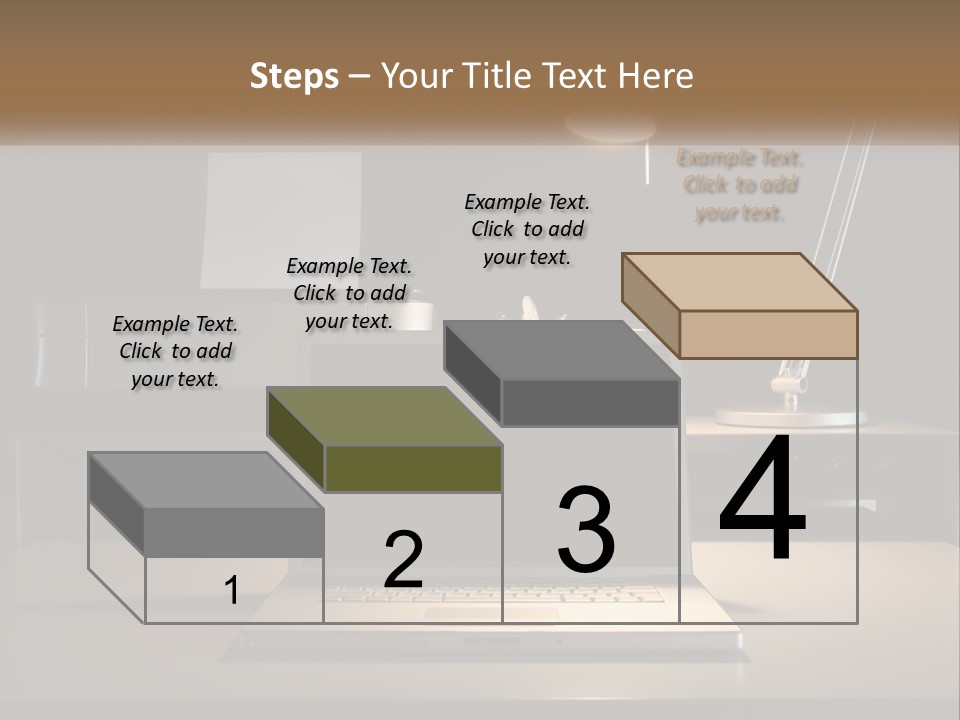 Standing Parent Family PowerPoint Template