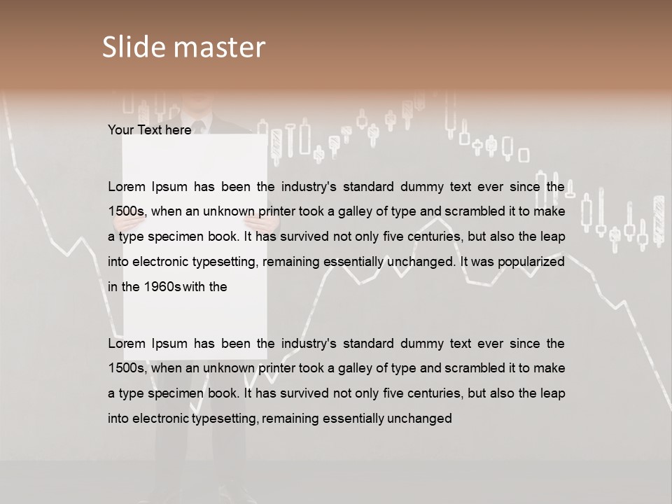 White Water Old PowerPoint Template