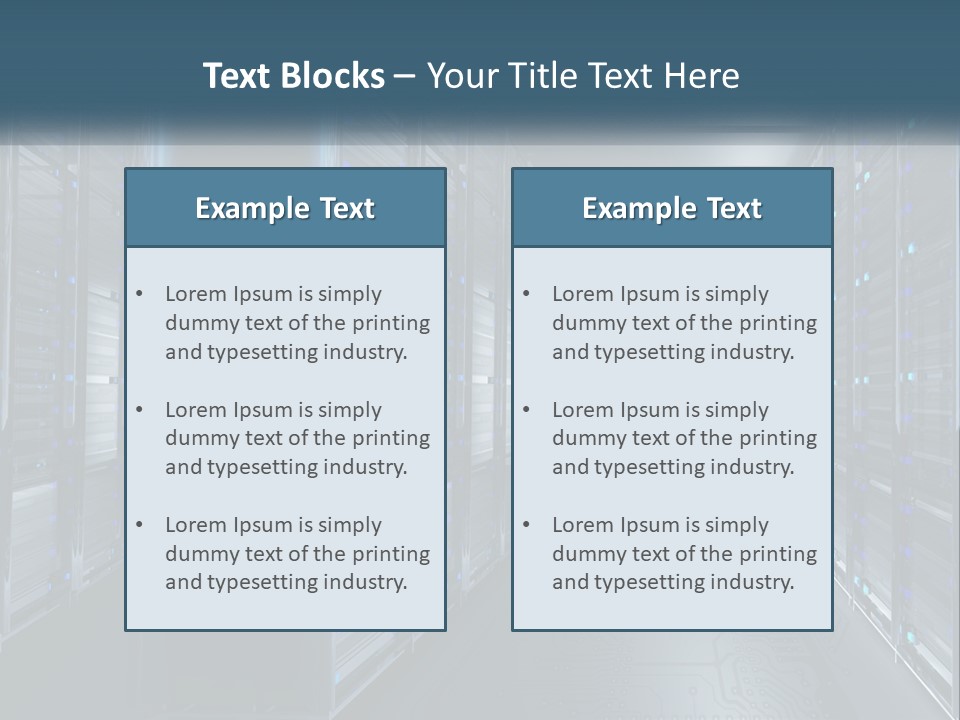 Sea Mother Single PowerPoint Template