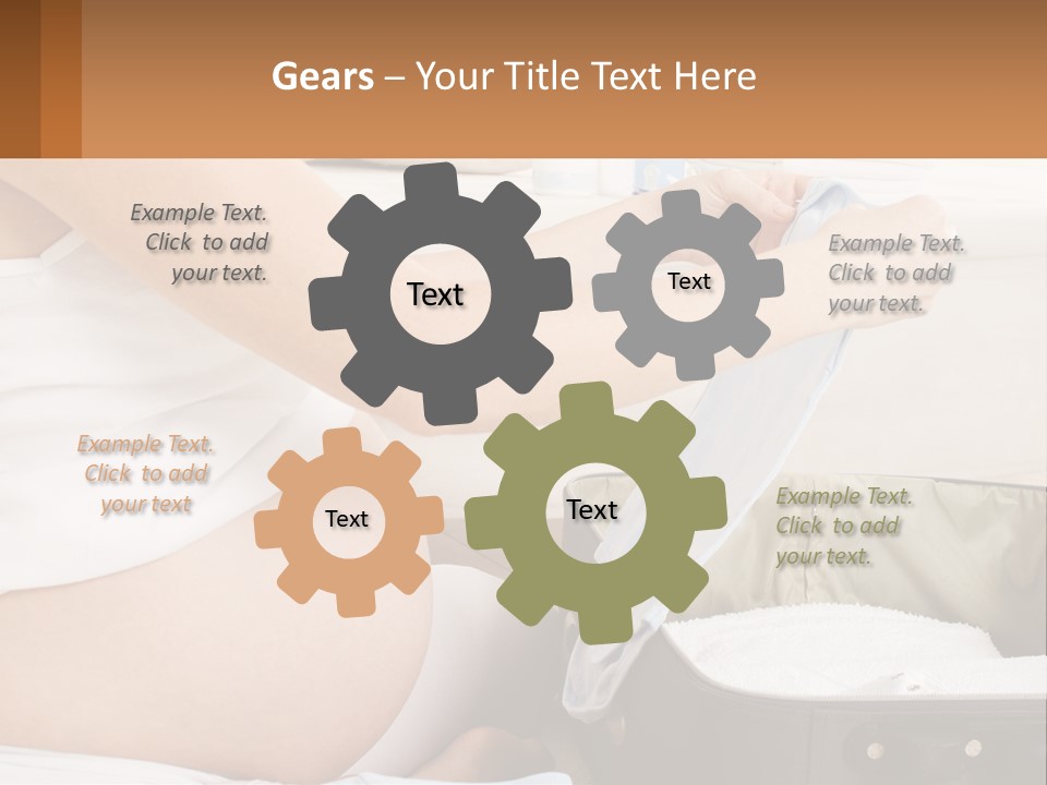 Peaceful Elderly Lifestyle PowerPoint Template