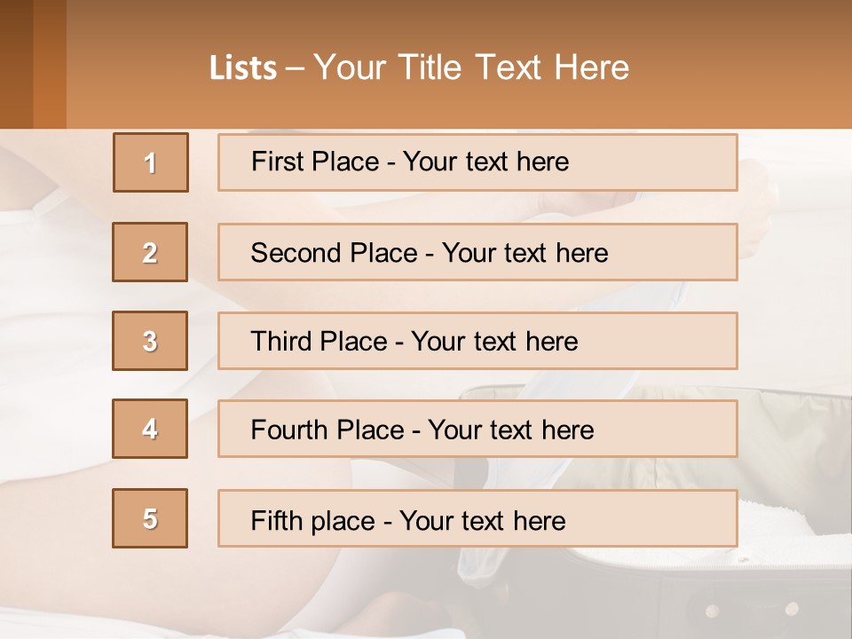 Peaceful Elderly Lifestyle PowerPoint Template