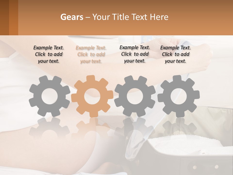 Peaceful Elderly Lifestyle PowerPoint Template