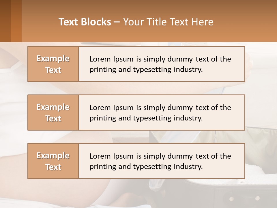 Peaceful Elderly Lifestyle PowerPoint Template