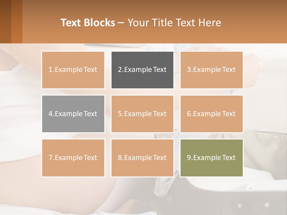 Peaceful Elderly Lifestyle PowerPoint Template