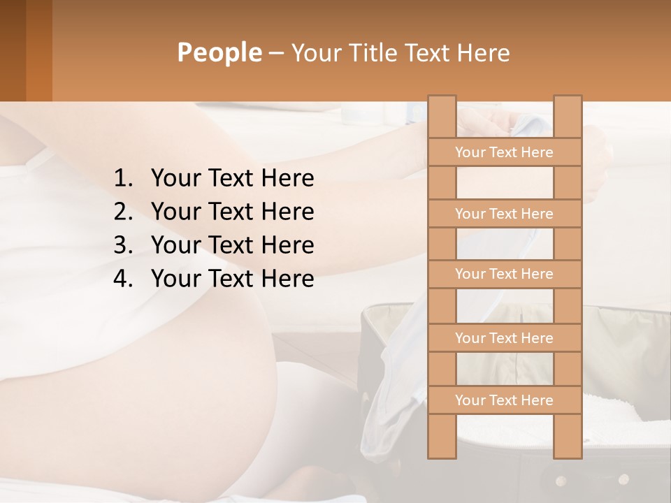 Peaceful Elderly Lifestyle PowerPoint Template