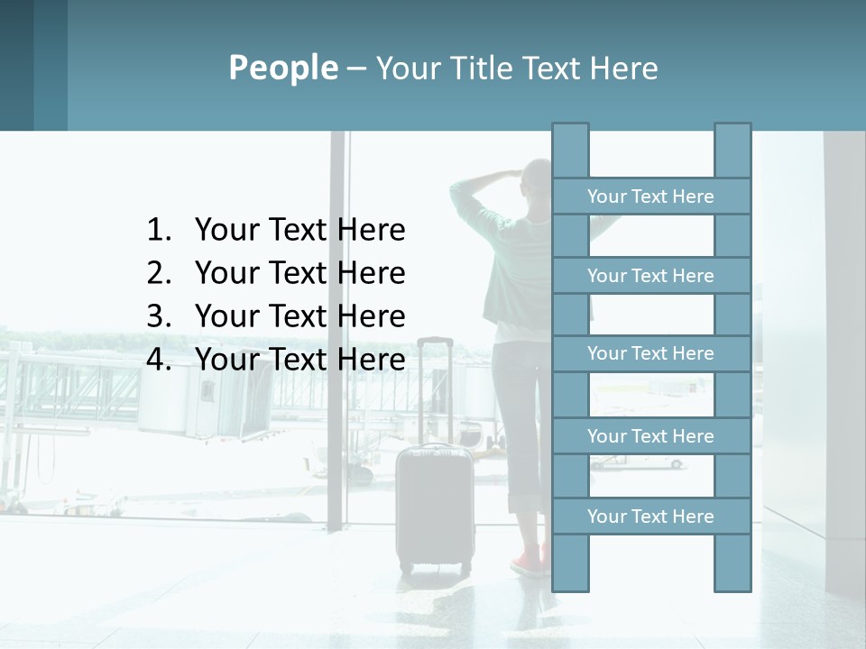 Pensioner Parent White PowerPoint Template