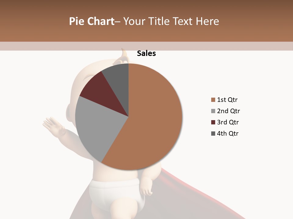 Caucasian Older Sad PowerPoint Template