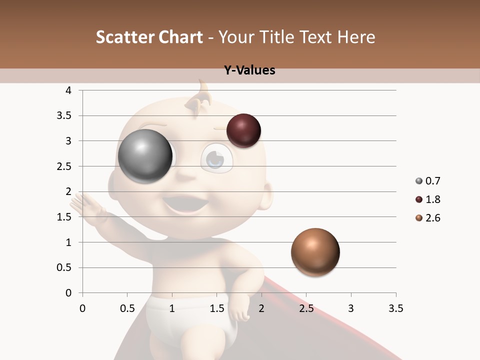 Caucasian Older Sad PowerPoint Template
