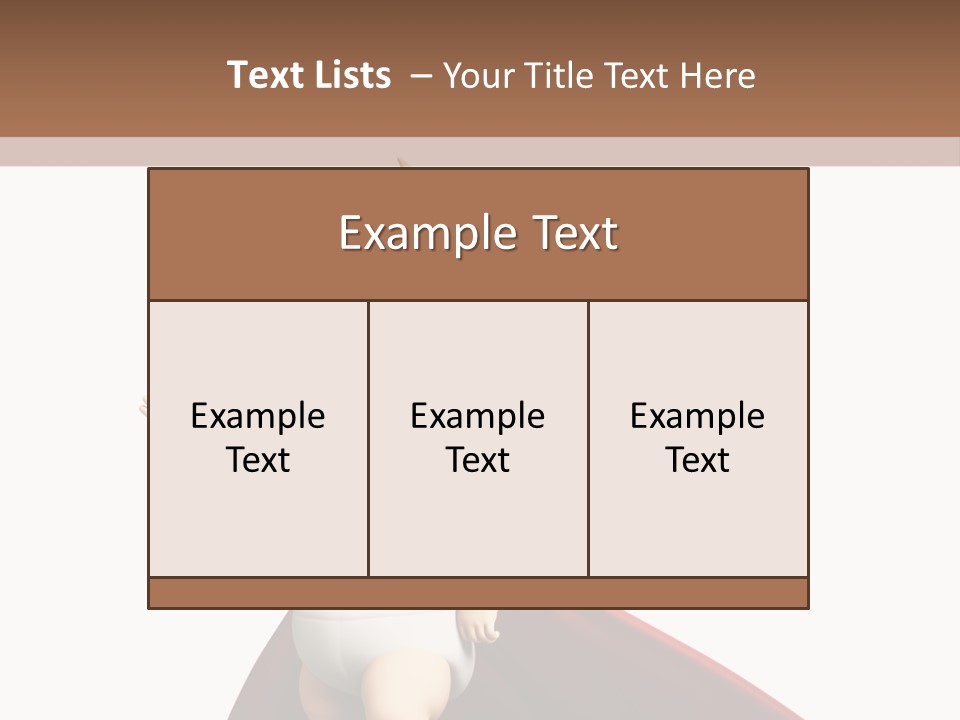 Caucasian Older Sad PowerPoint Template