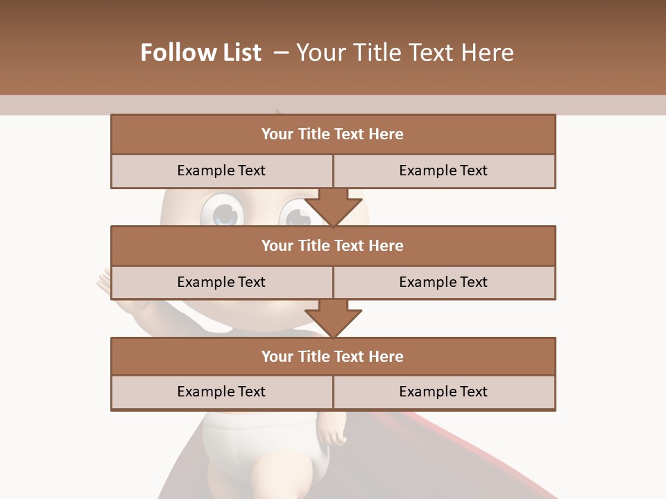 Caucasian Older Sad PowerPoint Template