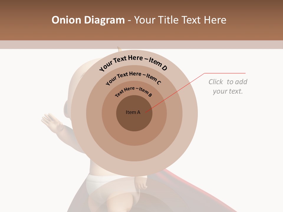 Caucasian Older Sad PowerPoint Template