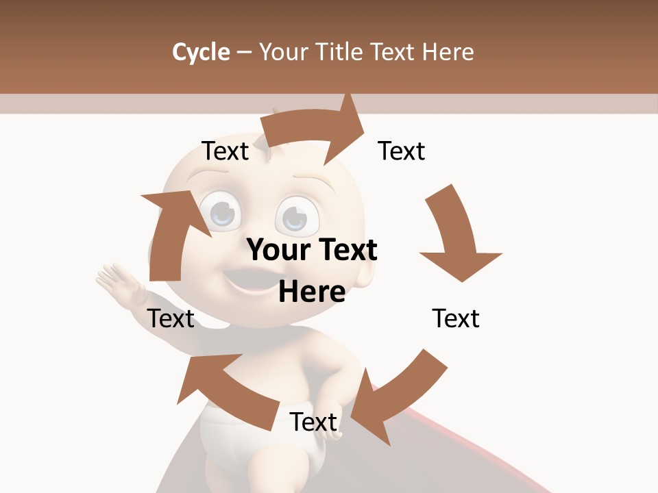 Caucasian Older Sad PowerPoint Template