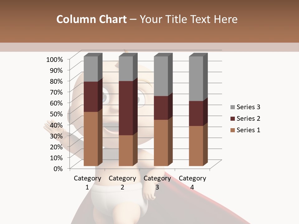 Caucasian Older Sad PowerPoint Template