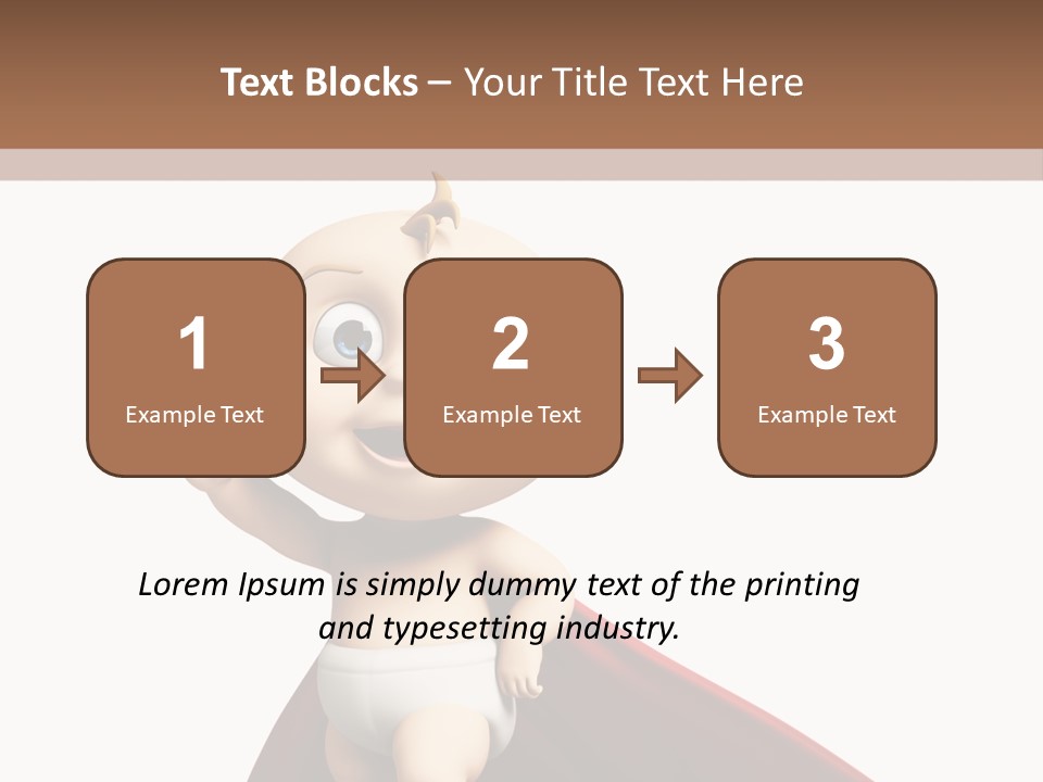 Caucasian Older Sad PowerPoint Template