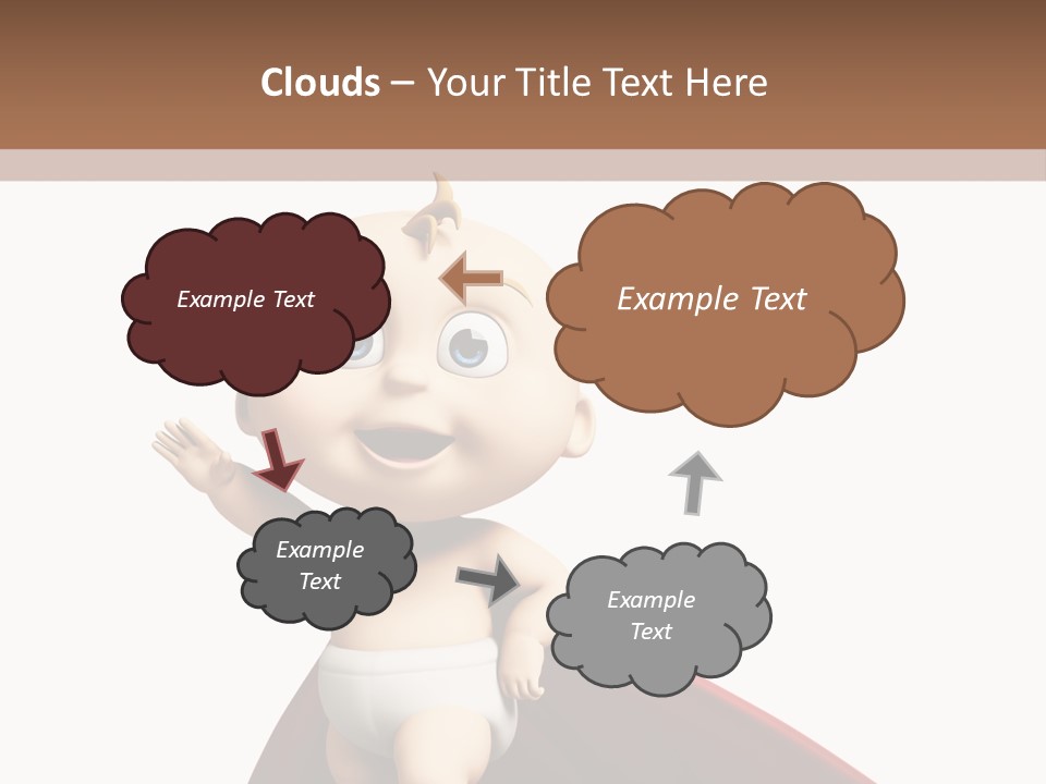 Caucasian Older Sad PowerPoint Template