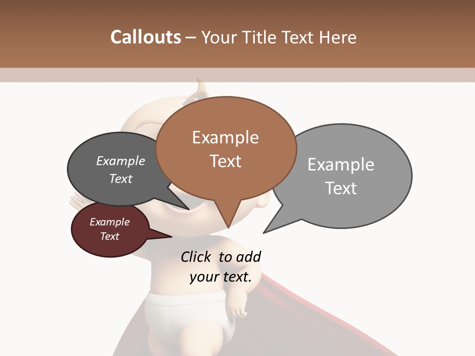 Caucasian Older Sad PowerPoint Template