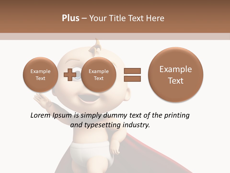 Caucasian Older Sad PowerPoint Template