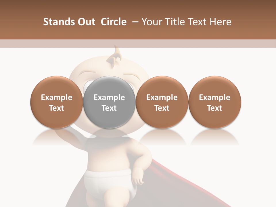 Caucasian Older Sad PowerPoint Template