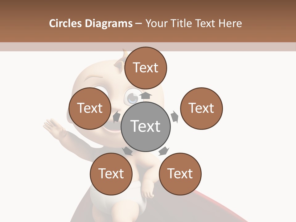 Caucasian Older Sad PowerPoint Template