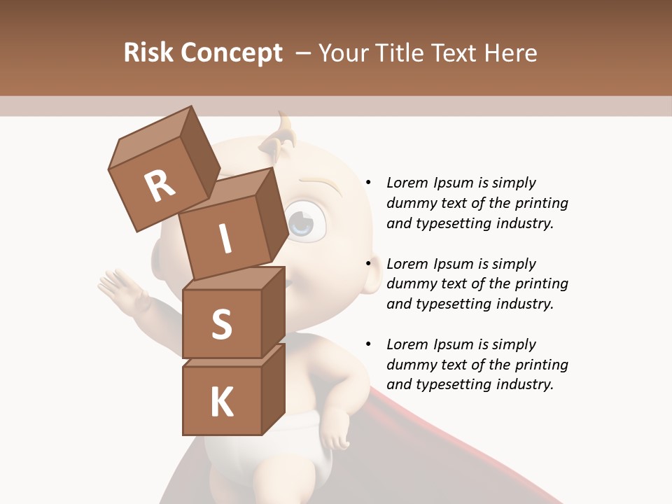 Caucasian Older Sad PowerPoint Template