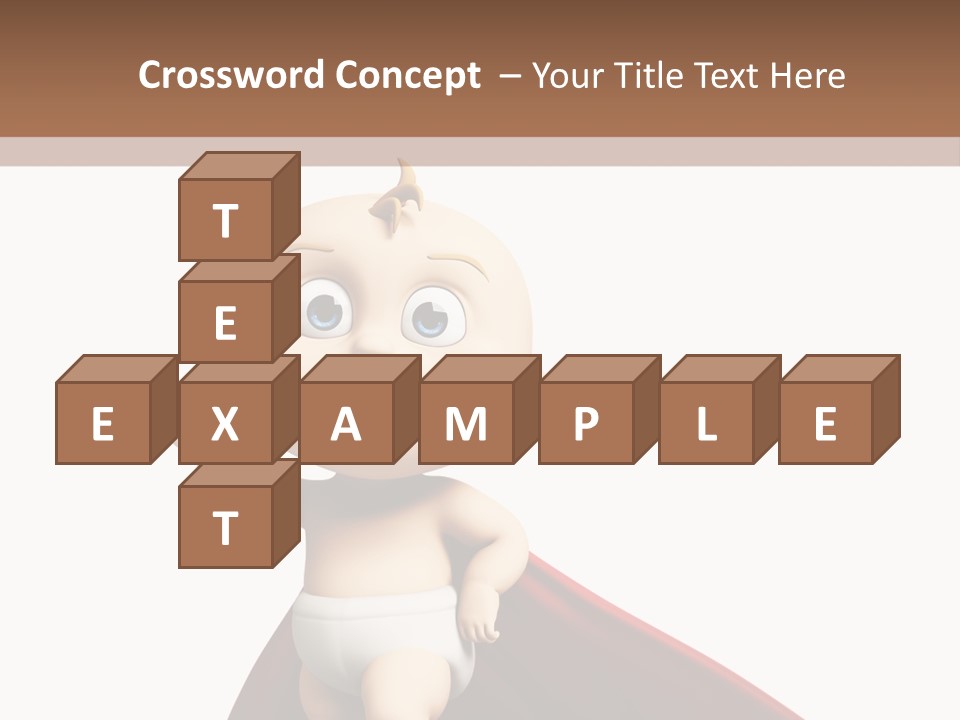 Caucasian Older Sad PowerPoint Template