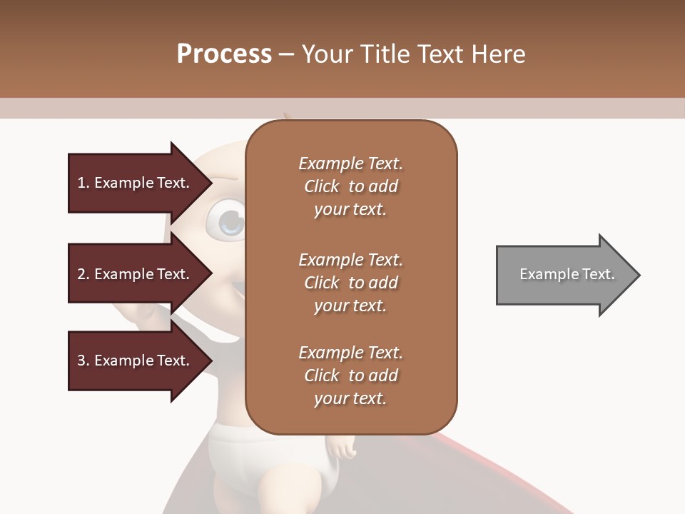 Caucasian Older Sad PowerPoint Template