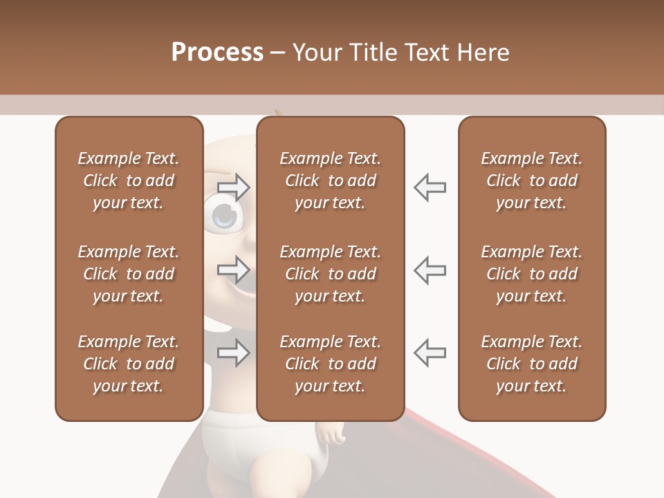 Caucasian Older Sad PowerPoint Template
