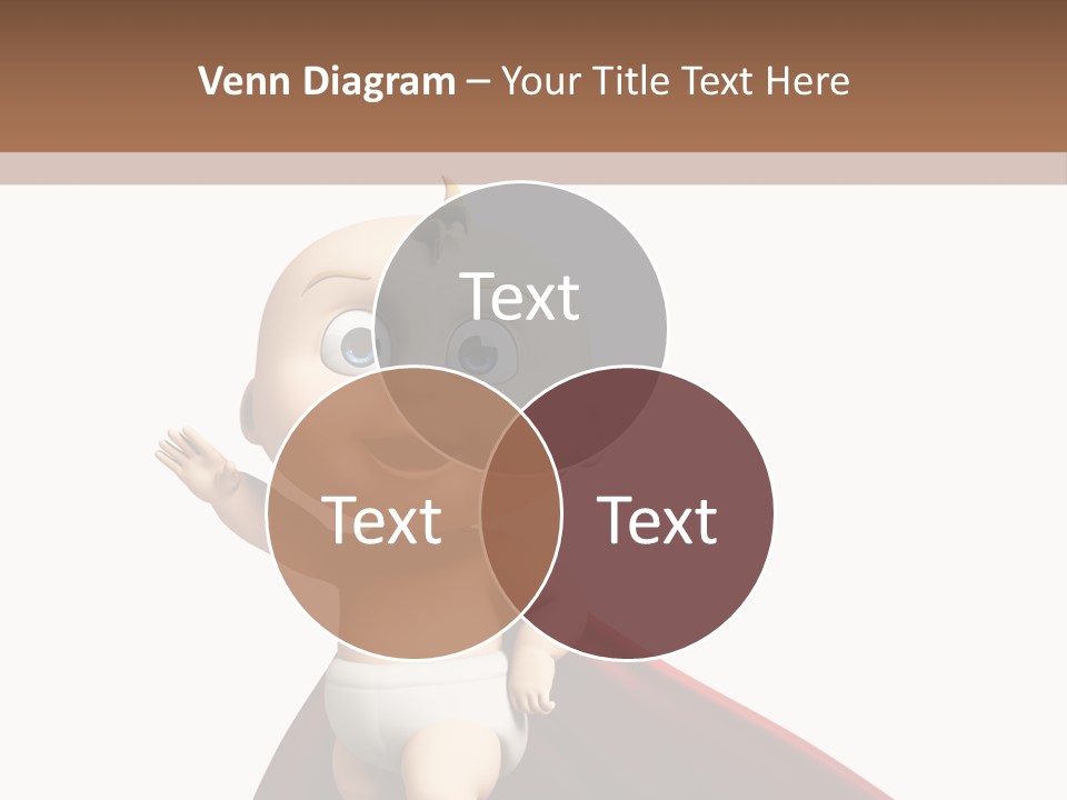 Caucasian Older Sad PowerPoint Template