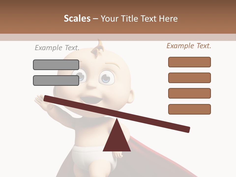 Caucasian Older Sad PowerPoint Template