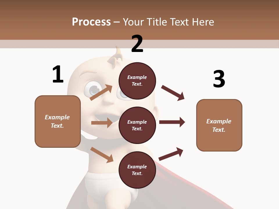 Caucasian Older Sad PowerPoint Template
