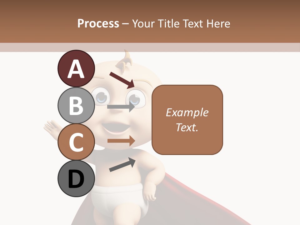 Caucasian Older Sad PowerPoint Template