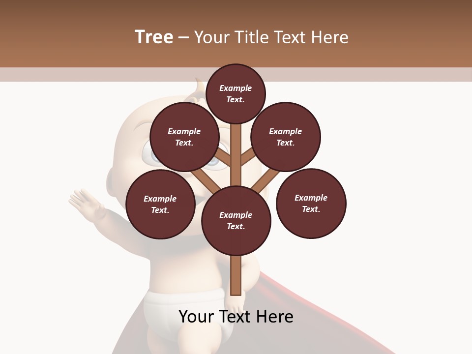 Caucasian Older Sad PowerPoint Template