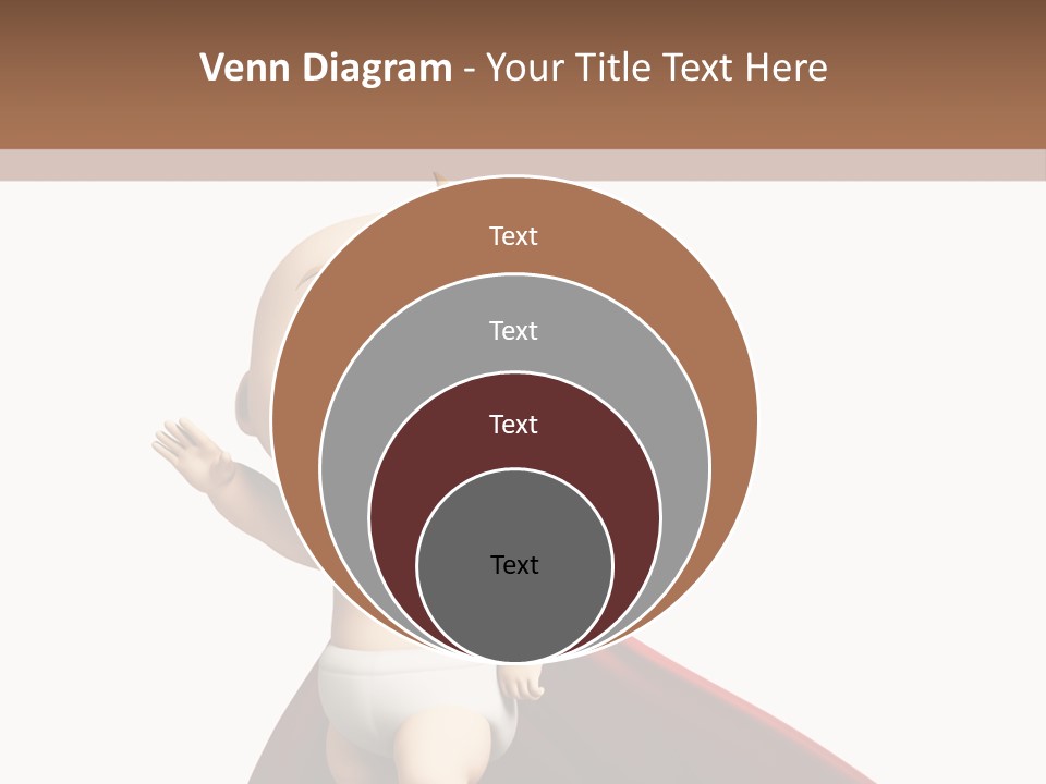 Caucasian Older Sad PowerPoint Template