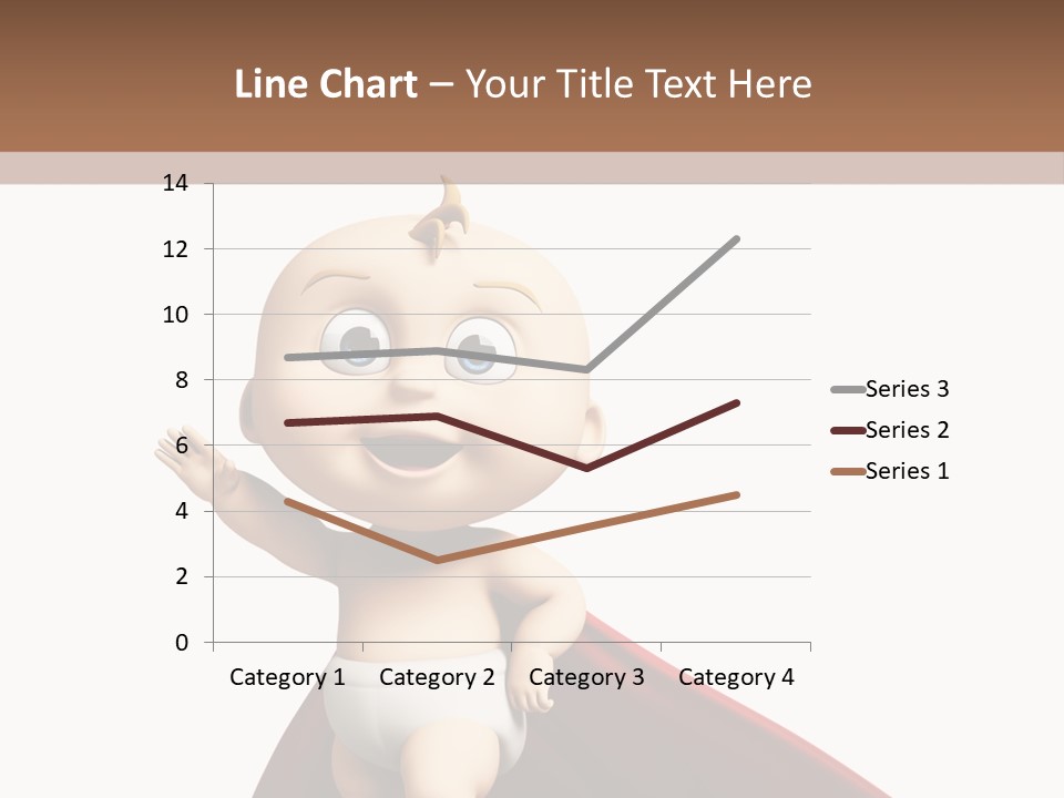 Caucasian Older Sad PowerPoint Template