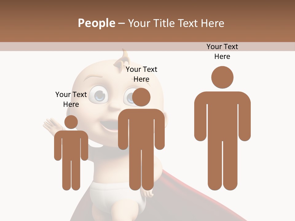 Caucasian Older Sad PowerPoint Template