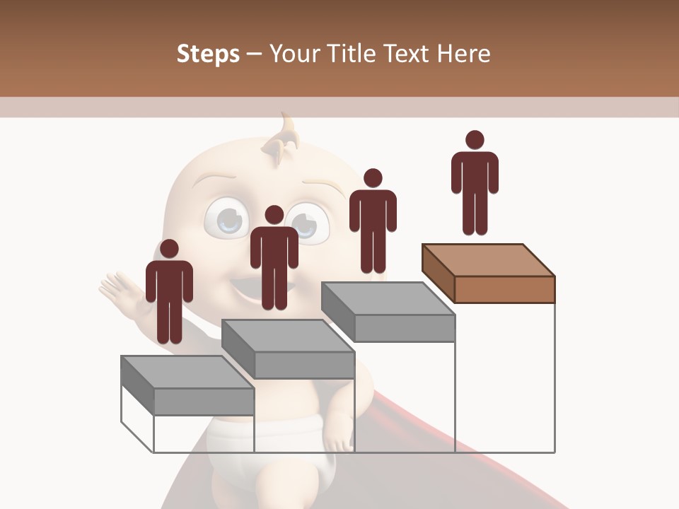 Caucasian Older Sad PowerPoint Template