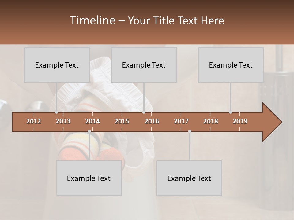 White Single Daughter PowerPoint Template