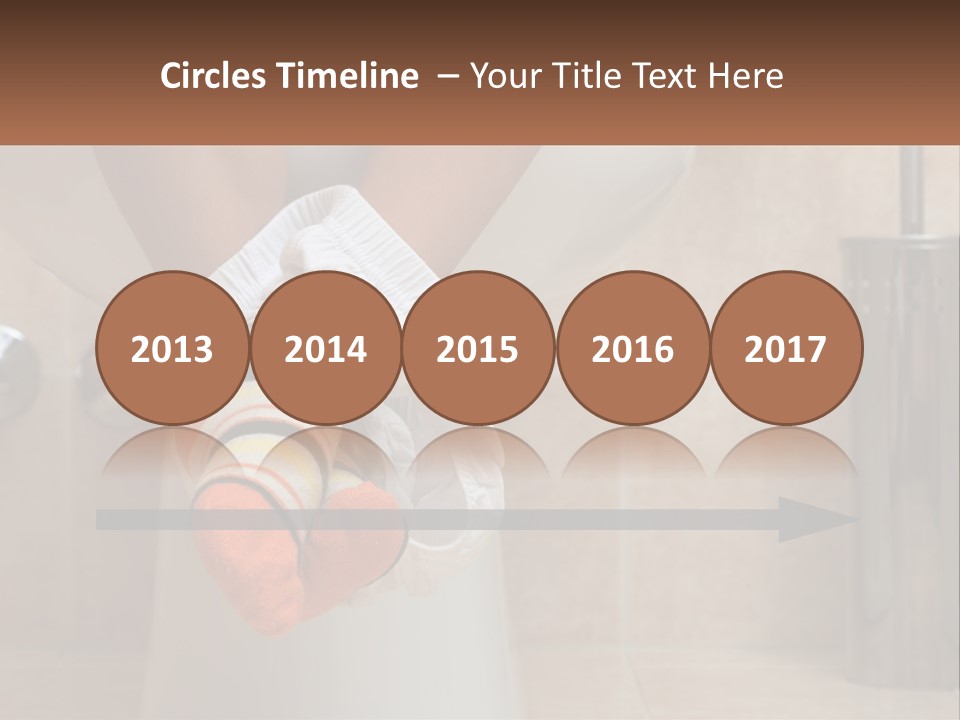 White Single Daughter PowerPoint Template