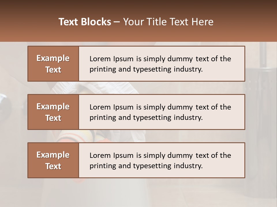 White Single Daughter PowerPoint Template