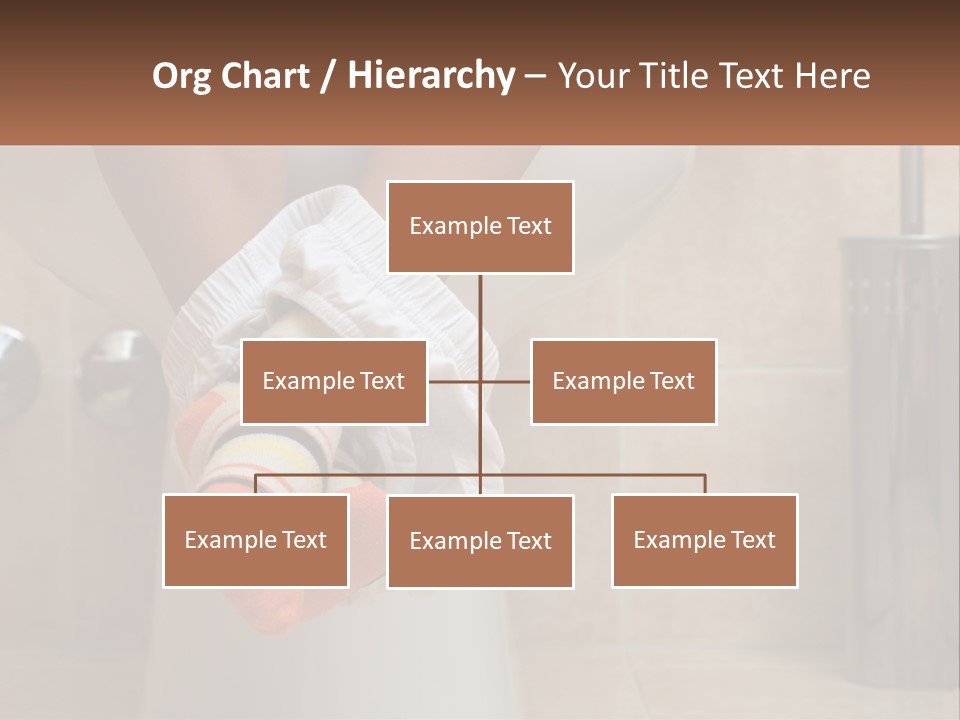 White Single Daughter PowerPoint Template