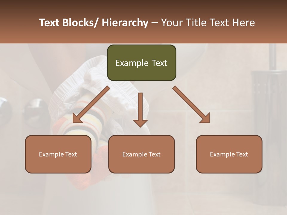 White Single Daughter PowerPoint Template