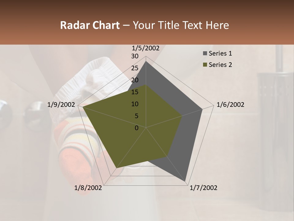 White Single Daughter PowerPoint Template