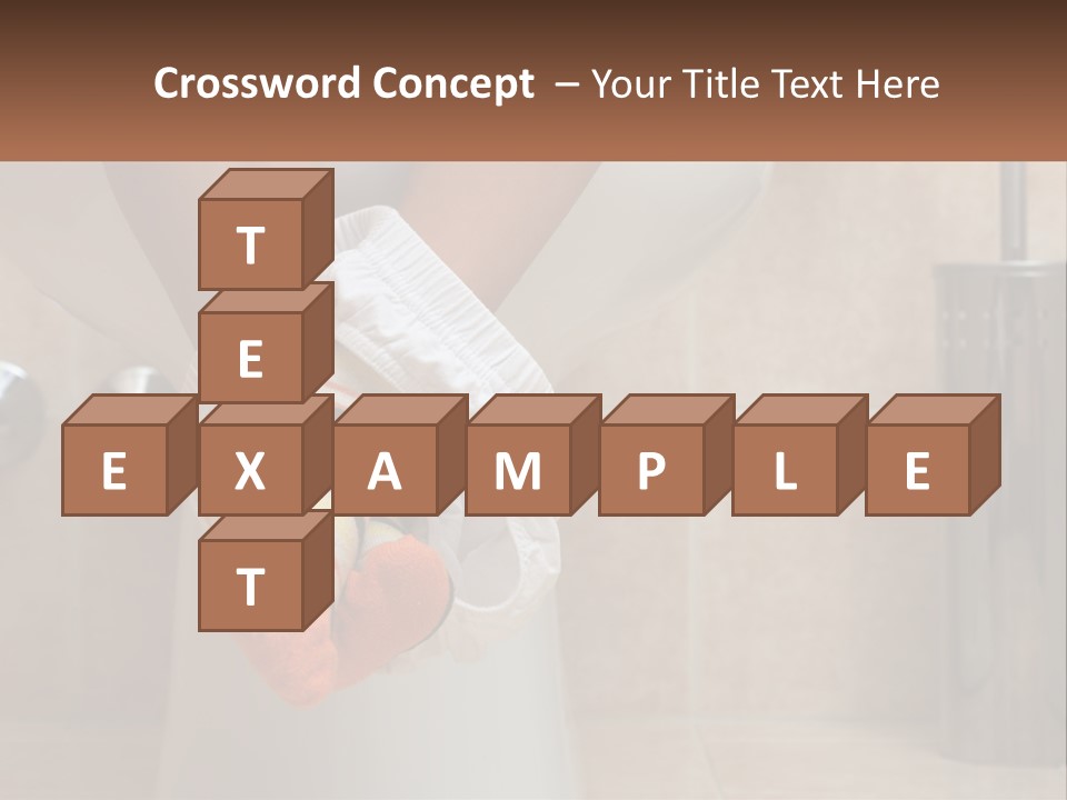 White Single Daughter PowerPoint Template