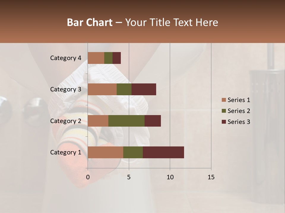 White Single Daughter PowerPoint Template