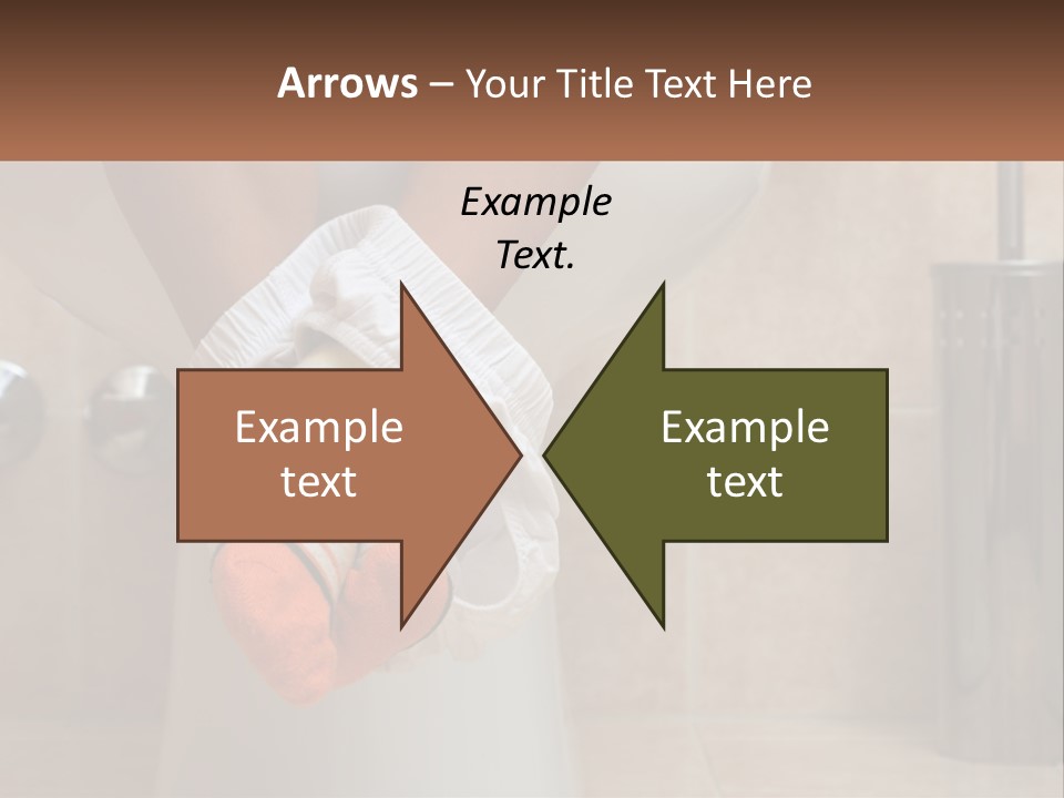 White Single Daughter PowerPoint Template