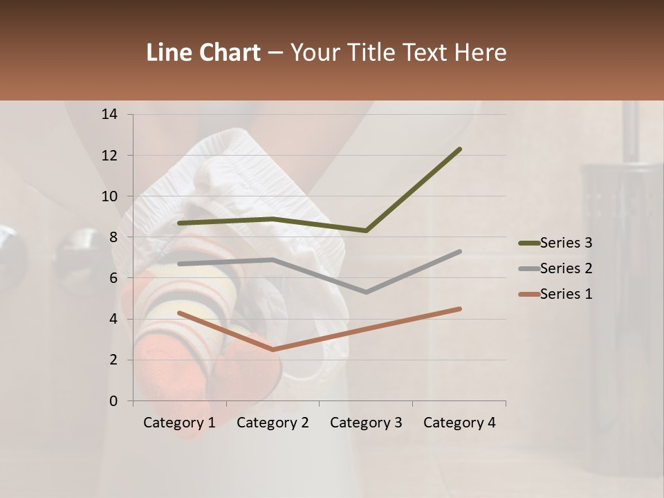 White Single Daughter PowerPoint Template
