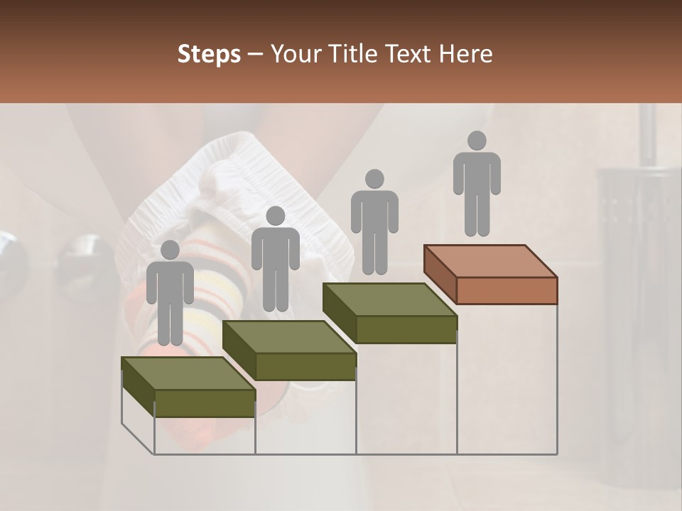 White Single Daughter PowerPoint Template