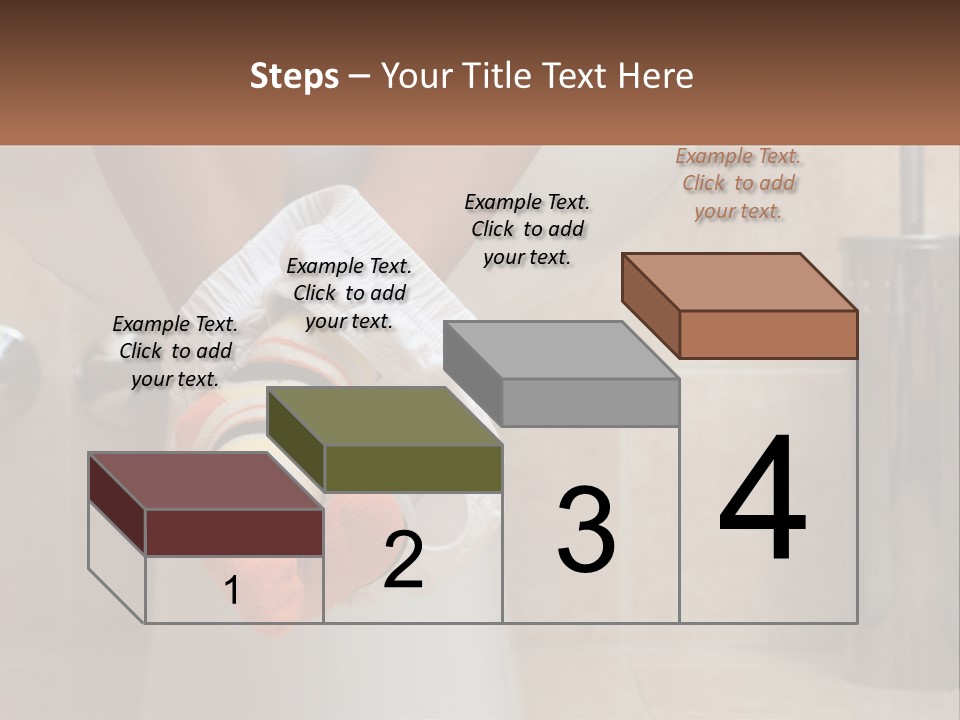 White Single Daughter PowerPoint Template